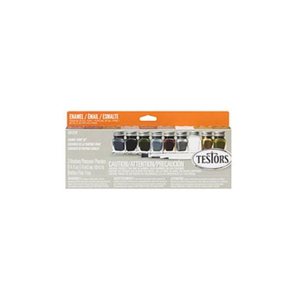 TES281229 Military Paint Set - 9 Piece