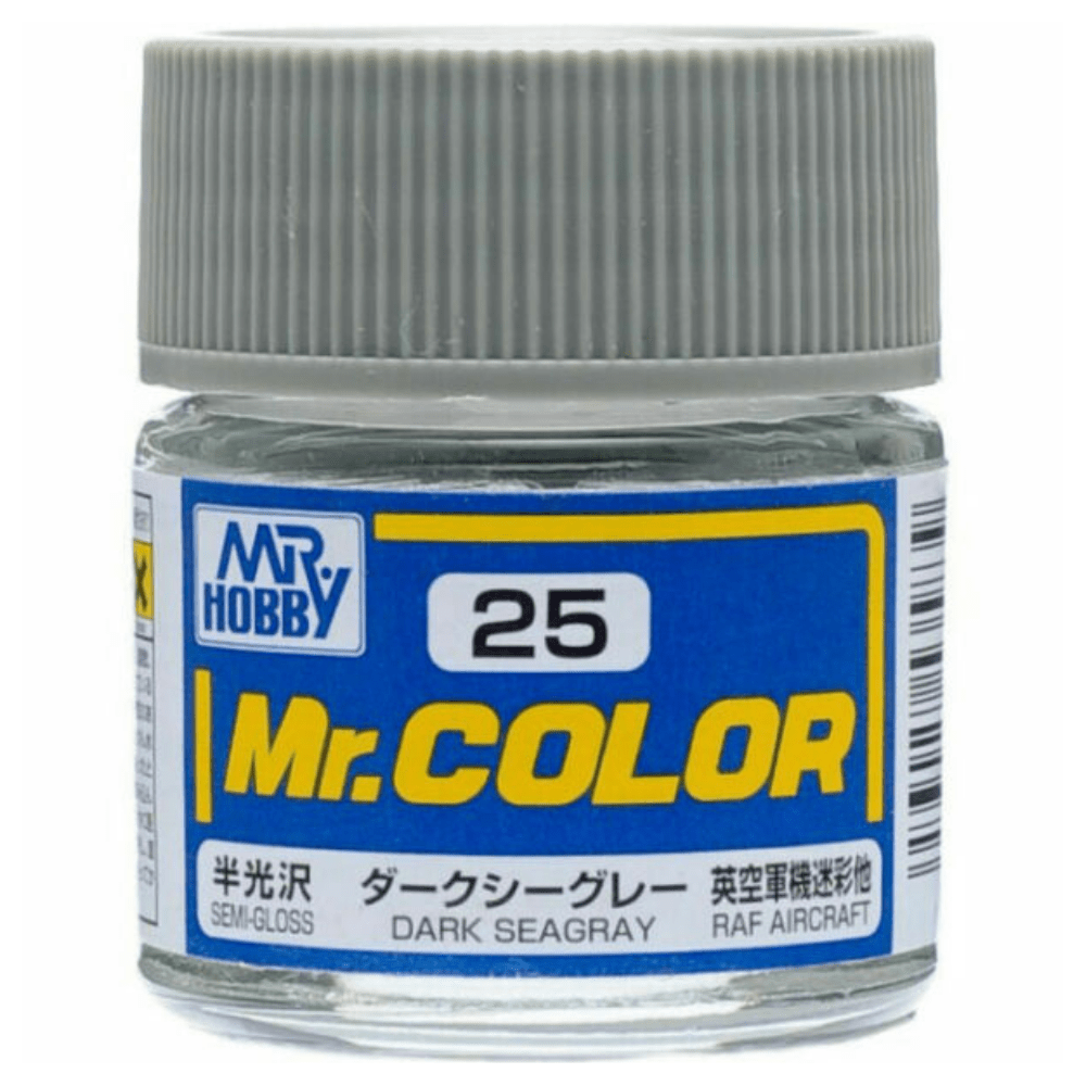 GUZC25 10 ml Semi Gloss Paint, Dark Seagray