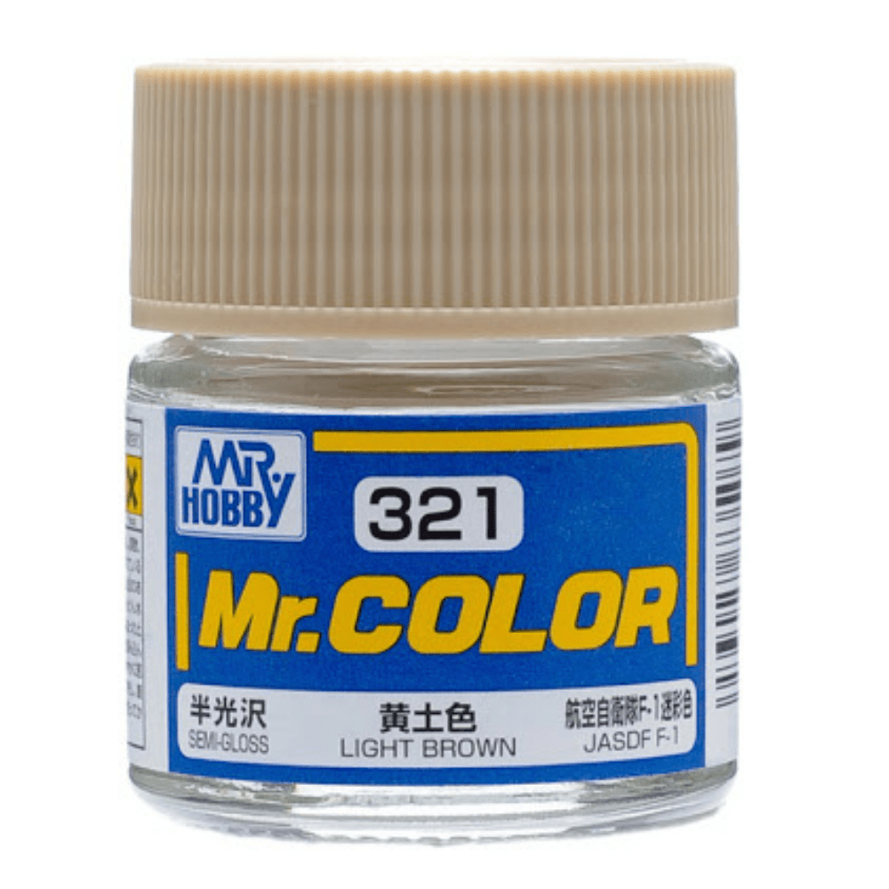 GUZC321 10 ml Semi Gloss Paint, Light Brown