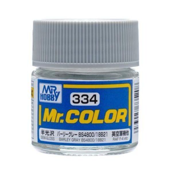 GUZC334 10 ml Semi Gloss Paint, Barley Gray