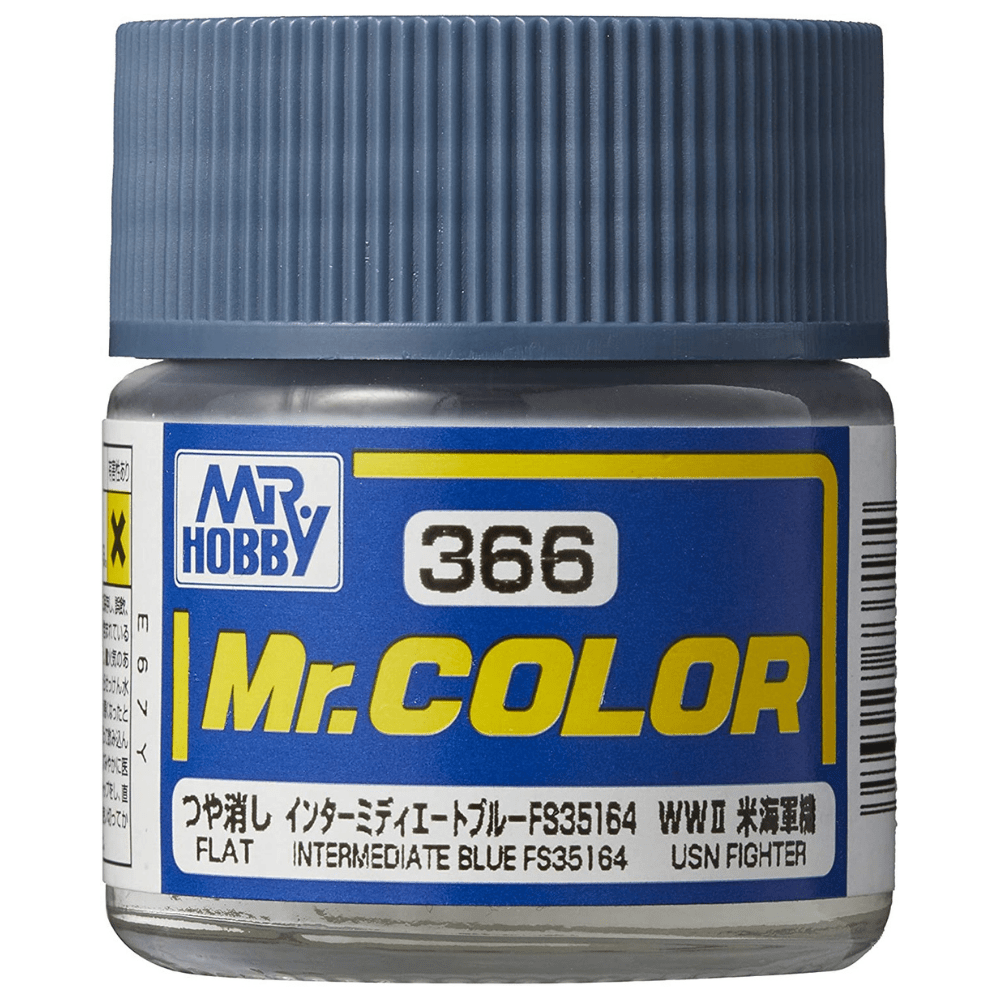 GUZC366 10 ml FS35164 Semi Gloss Paint, Intermediate Blue