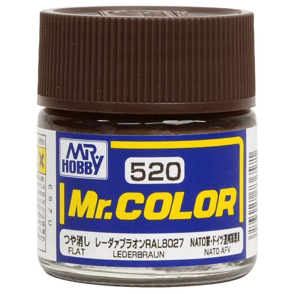 GUZC520 10 ml Bottle Paint, Lederbraun