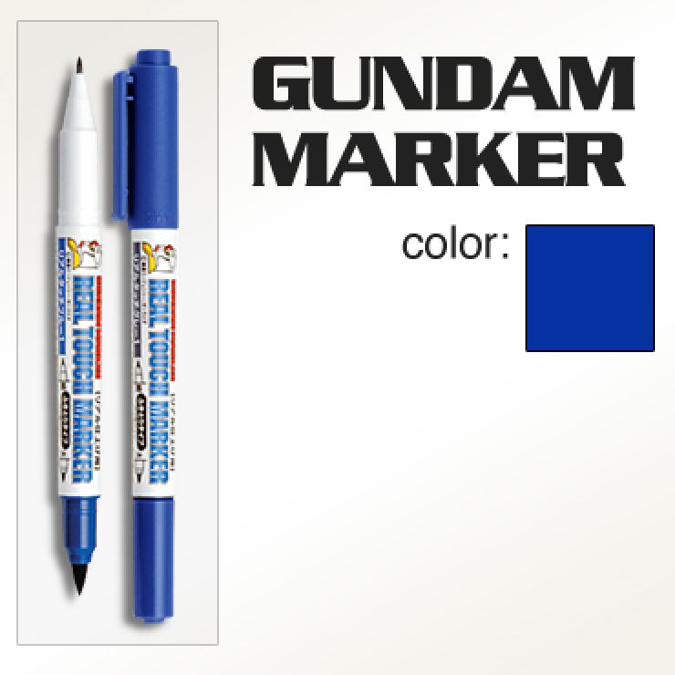 GUZGM403 No.1 Real Touch Gundam Marker, Blue