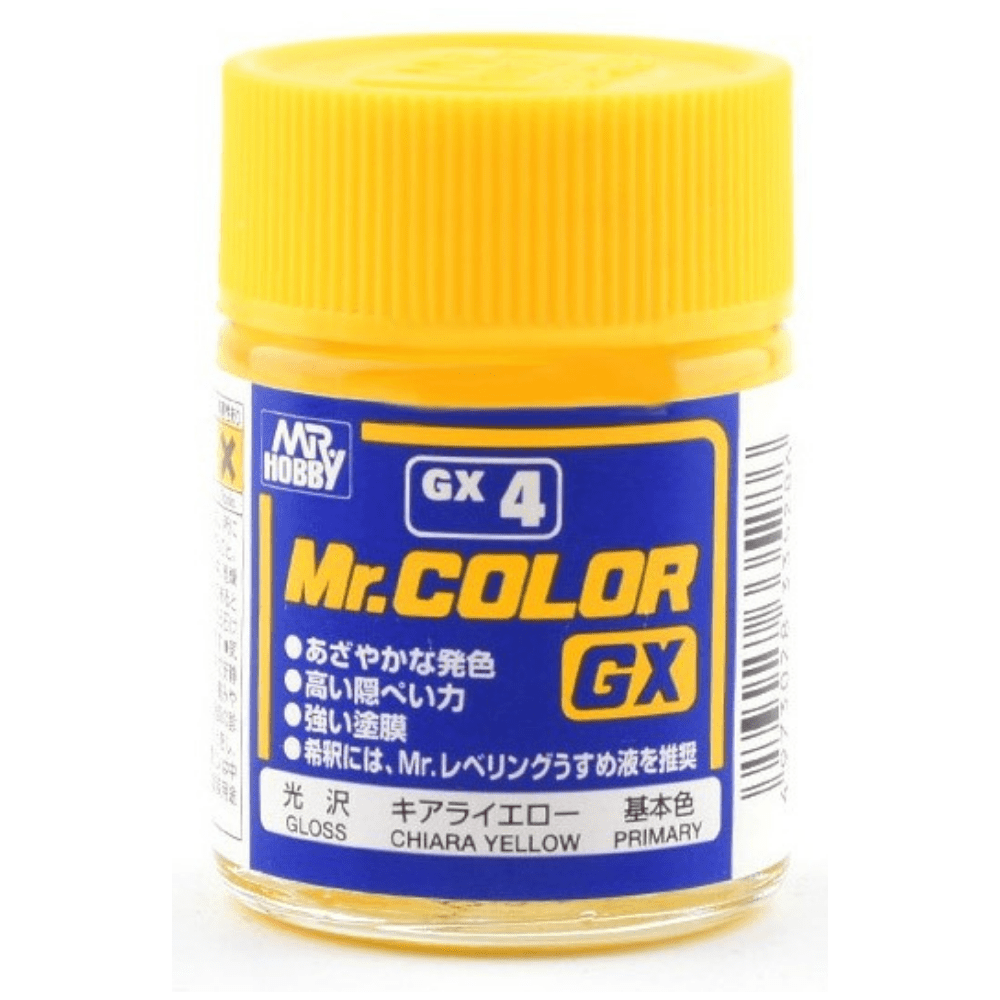 GUZGX4 18 ml Gloss Bottle Paint, Yellow