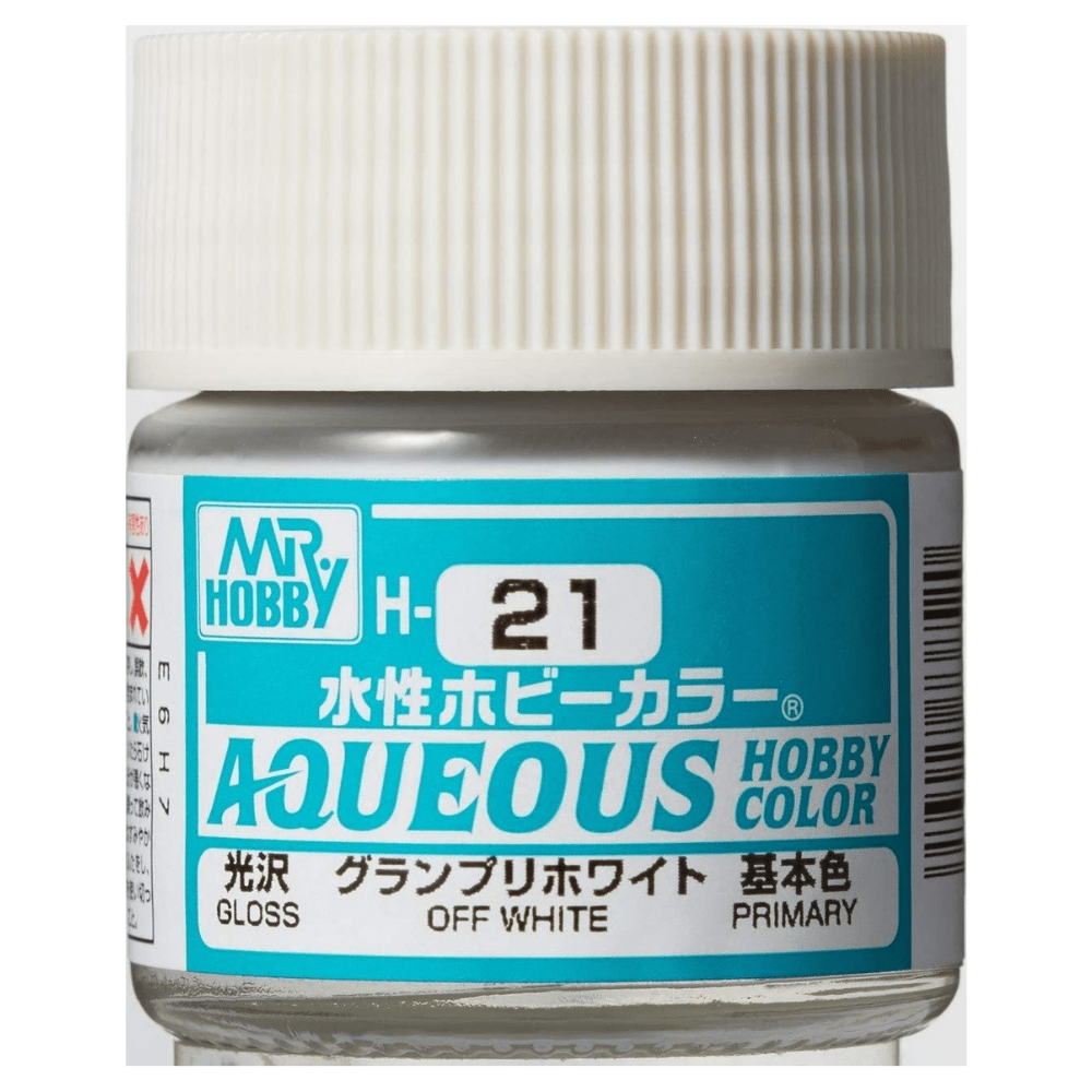 GUZH21 10 ml Gloss Bottle Paint, Off White