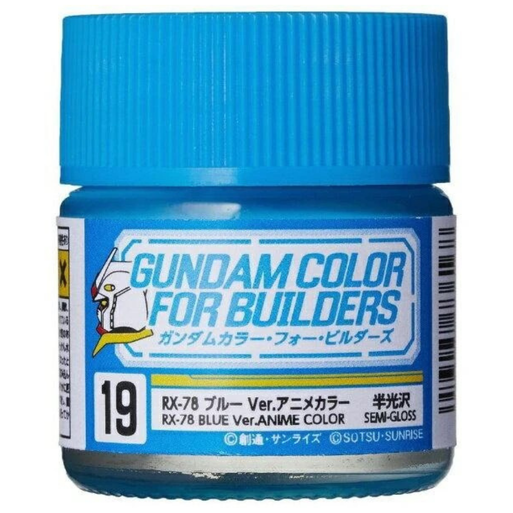 GUZUG19 10 ml RX-78 Paint Bottle, Blue Ver Anime