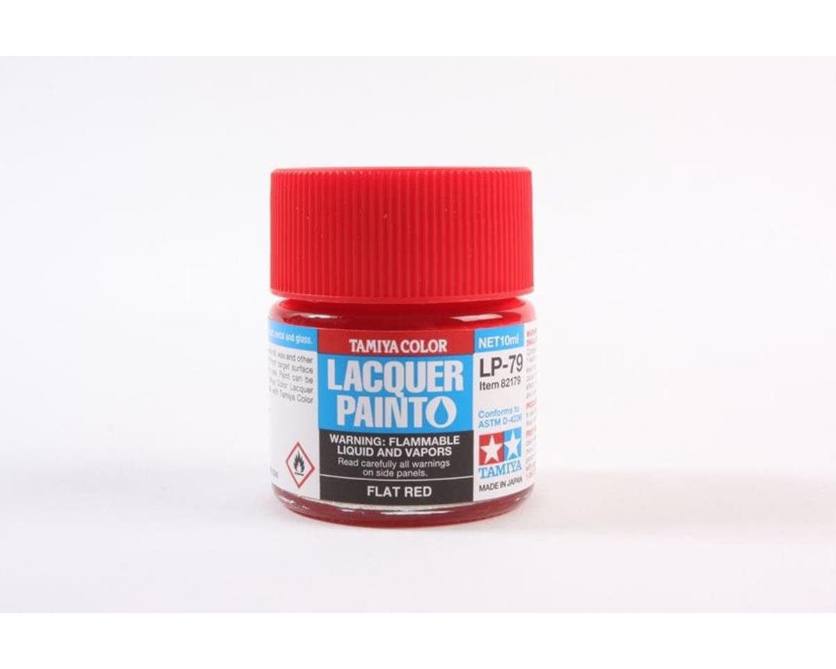 TAM82179 LP-80 Lacquer Paint, Flat Red