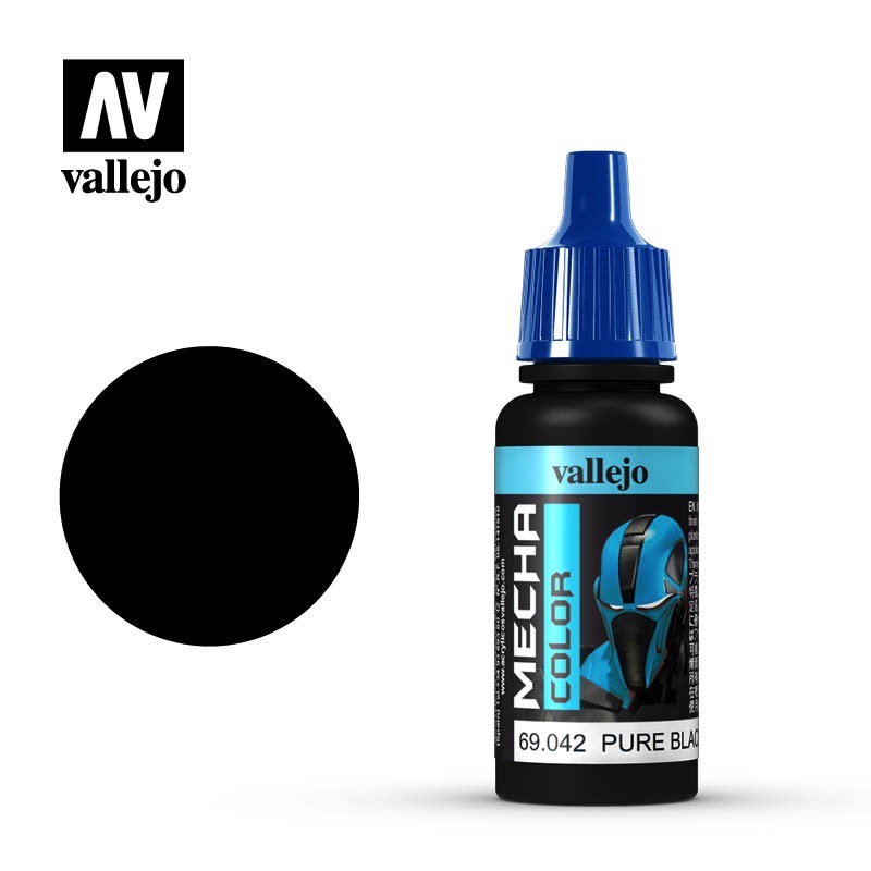 VLJ69042 17 ml Pure Black Mecha Paint