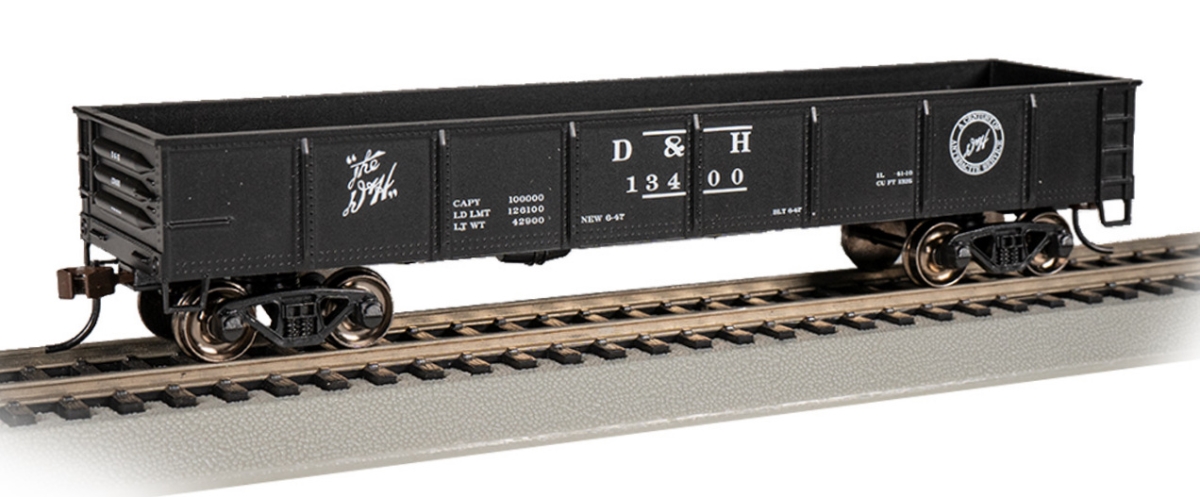 BAC17221 HO Scale Delaware & Hudson 40 Gondola