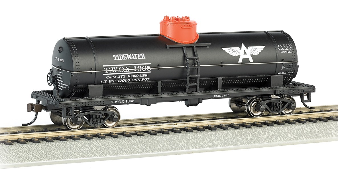 BAC17802 HO Scale Tidewater 40 Single-Dome Tank Car