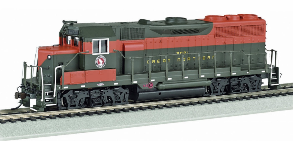 BAC68813 HO Scale EMD GP35 Great Northern Diesel Locomotive -  BACHMANN