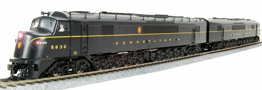 Picture of Broadway BLI2502 HO Scale Pennsylvania Railroad Baldwin Centipede A-A Train Model Set