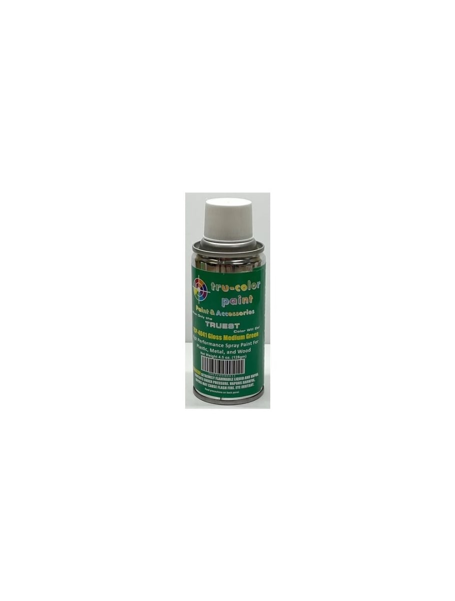 TCP4041 4.5 oz Paint Spray Can, Gloss Medium Green