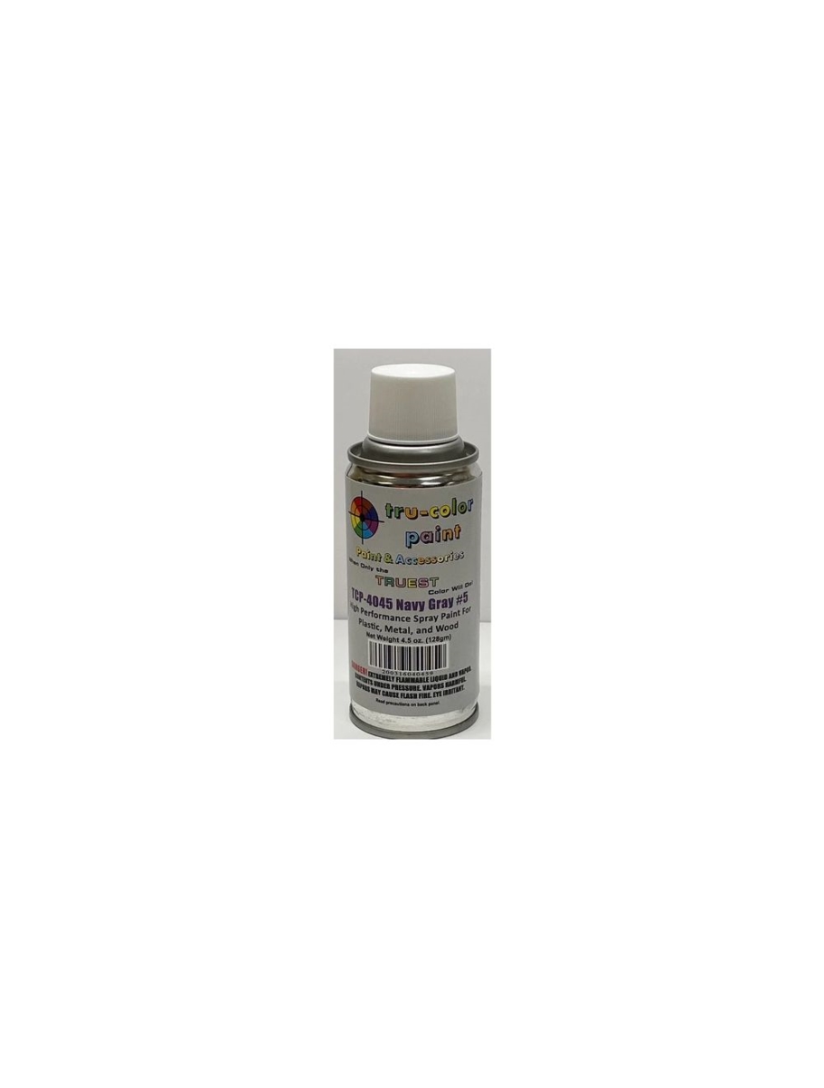 TCP4045 4.5 oz Paint Spray Can, No.5 Navy Gray
