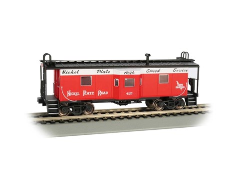 Picture of Bachmann BAC73202 HO Caboose Nickle Plate - Red