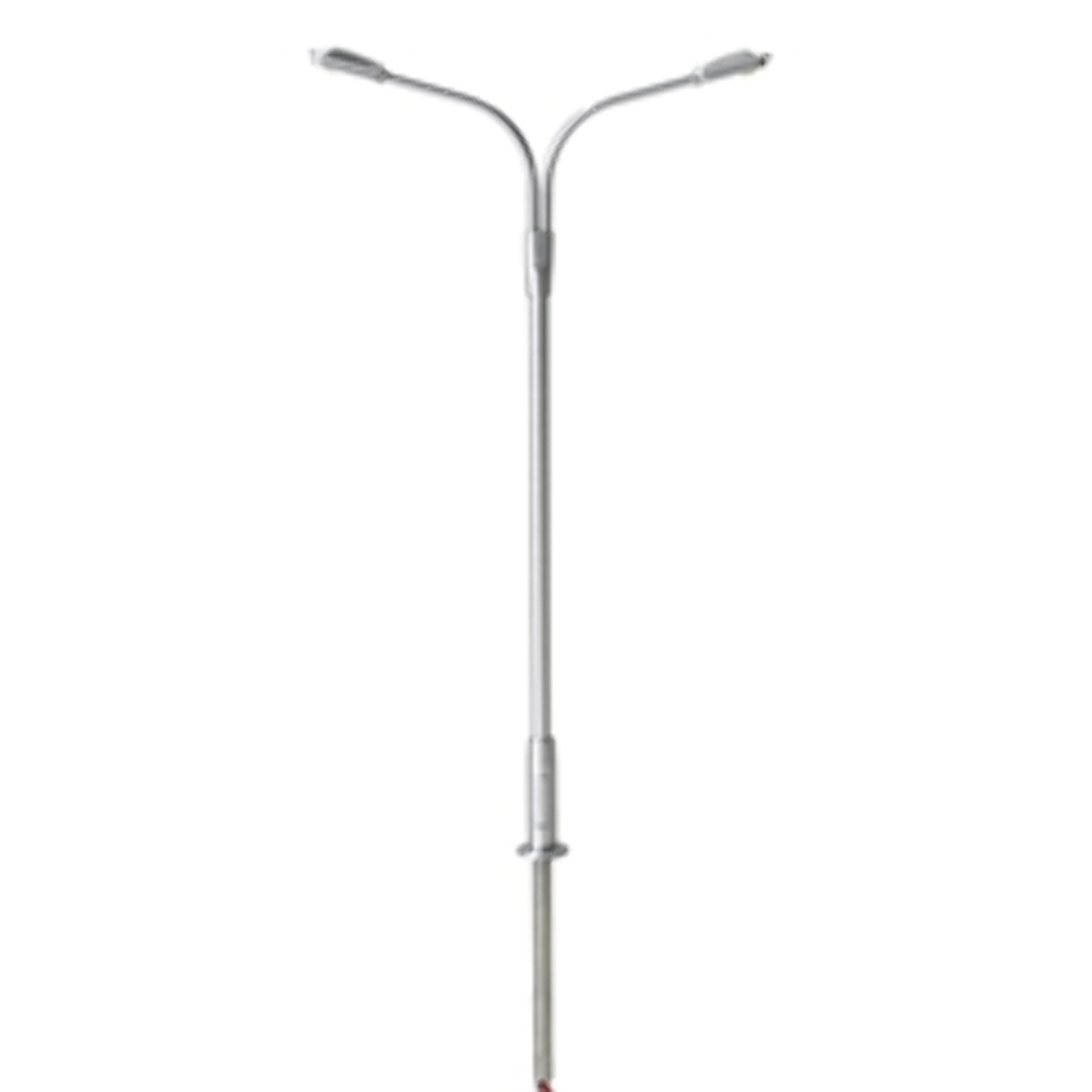 Picture of Atlas ATL70000154 N Scale Double Arm LED Streetlight&#44; Silver & Cool White - Pack of 3