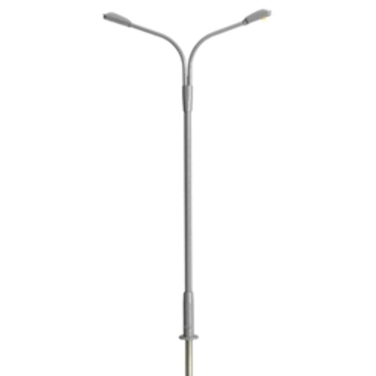Picture of Atlas ATL70000168 HO Scale Double Arm LED Streetlight&#44; Light Gray & Cool White - Pack of 3