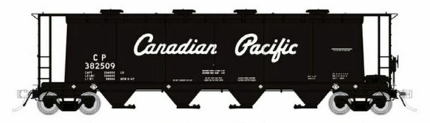 RAP127026 3800 cu. ft. No.4 HO Scale Canadian Pacific MIL Covered Hoppers Model Train - Pack of 6 -  Rapido