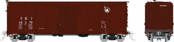 Picture of Rapido RAP142003A HO Scale Central of New Jersey USRA Single-Sheathed Boxcar