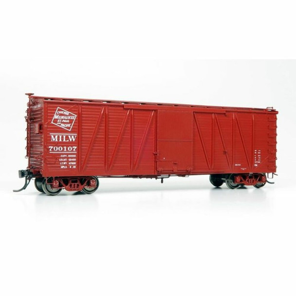 Picture of Rapido RAP142006 HO Scale MILW CMStP&P USRA Single-Sheathed Boxcar - Pack of 6