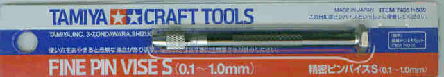No.74051 0.1-1.0 mm Fine Pin Vise
