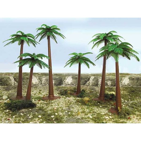 BAC32015 4-6 in. Scenescapes Palm Trees - Pack of 6