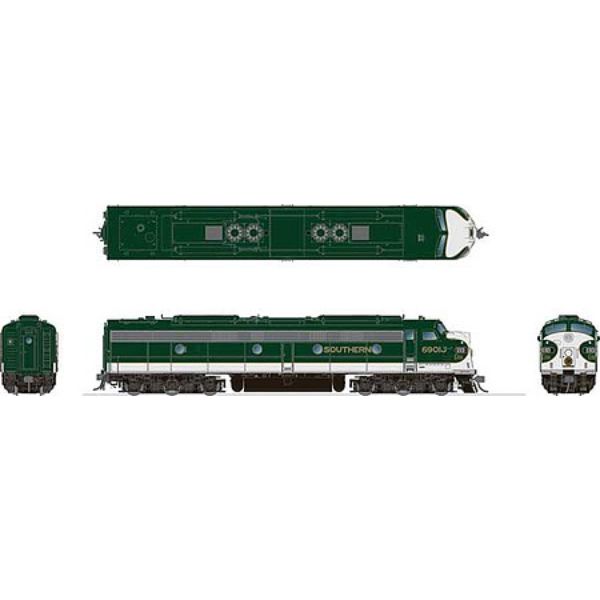 RAP28534 No.2925R HO Scale Southern Crescent Scheme EMD E8A Train