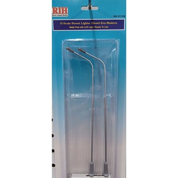 RIH011108 O Scale Modern Diesel Era Street Light -  RockIsland