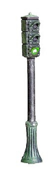 WOO5664 O Scale Pedestal Traffic Light