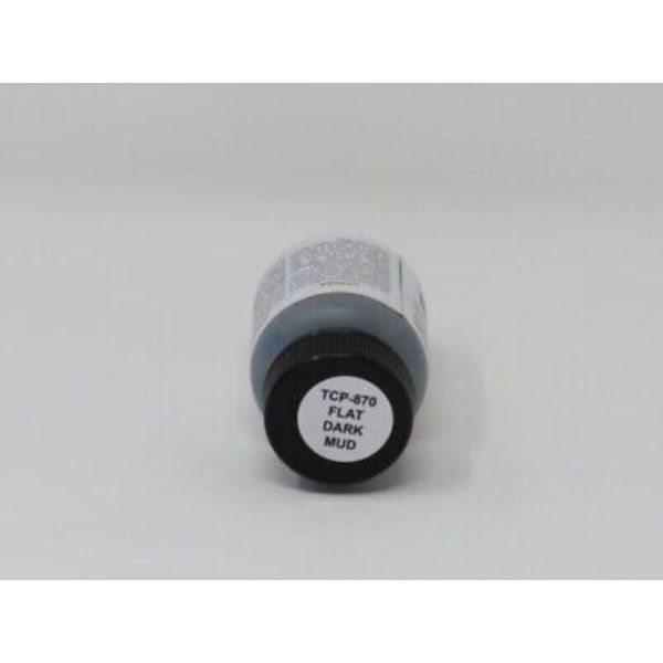 TCP870 1 oz Paint, Flat Dark Mud
