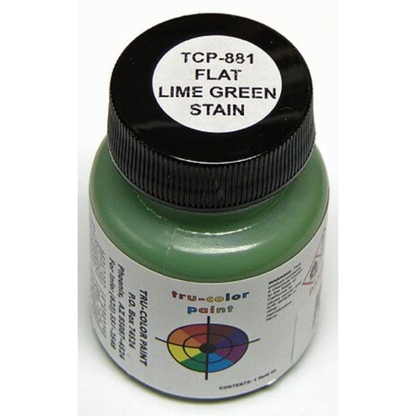 TCP881 Paint, Flat Lime Breen Stain