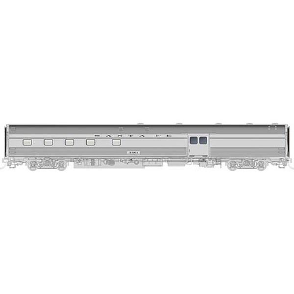 Picture of Rapido RAP114028 No.3402 HO Scale AT&SF Silver Budd Baggage-Dorm Passenger Car