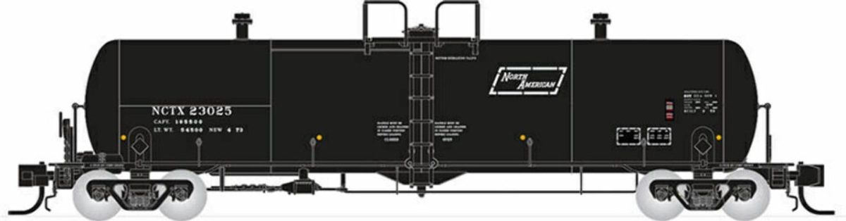 Picture of Rapido RAP535008A No.2 N NCTX Procor Tank Car