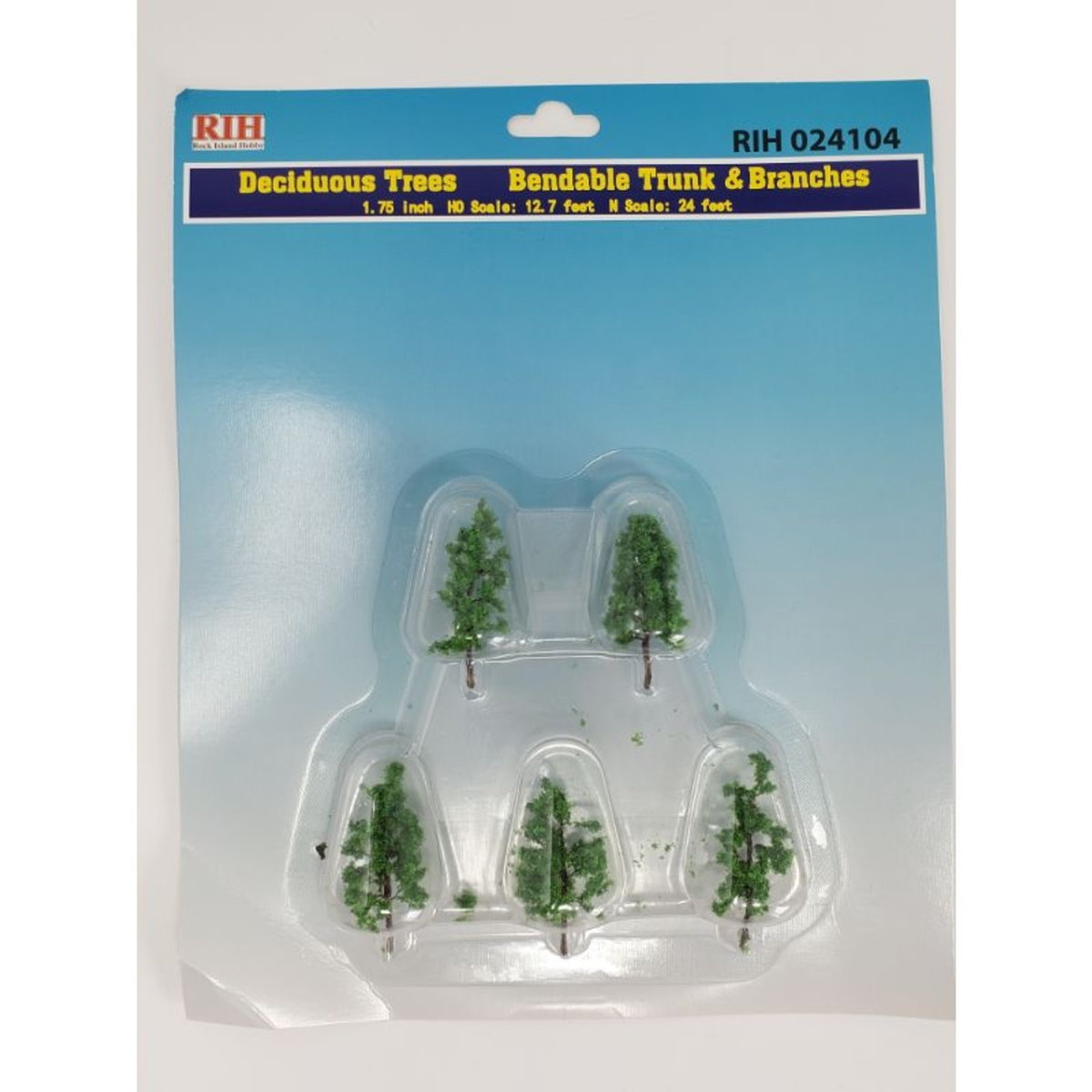 Picture of Rock Island Hobby RIH024104 1.75 in. Multi Scale Deciduous Trees