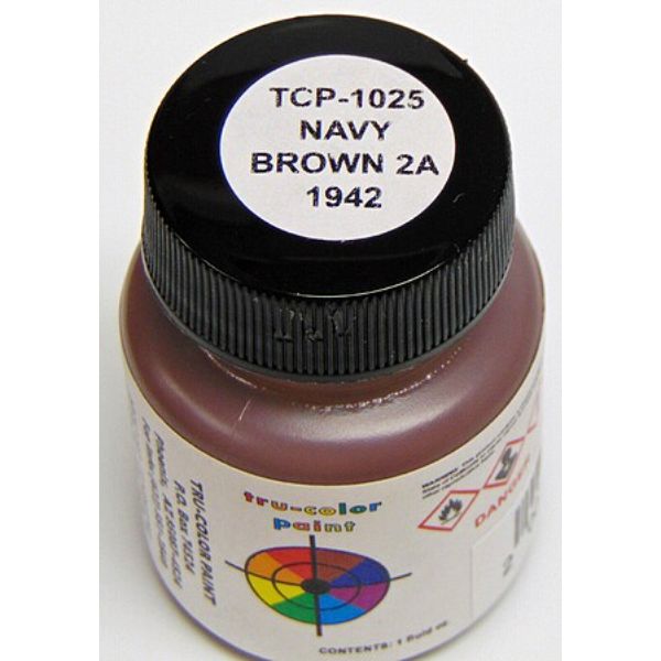 TCP1025 1 oz Paint, Navy Brown 2-A 1942