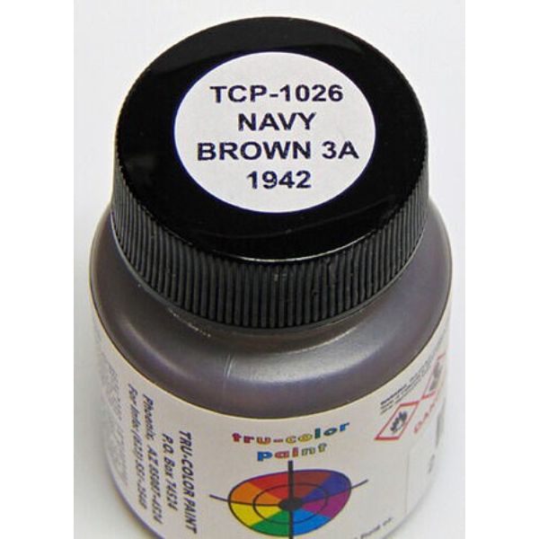 TCP1026 1 oz Paint, Navy Brown 3-A 1942
