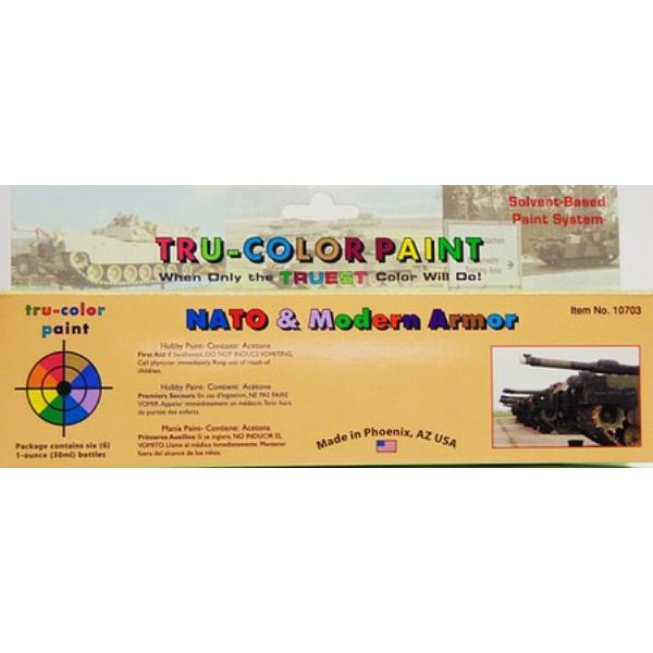 TCP10703 Paint, Nato & Modern Colors Set