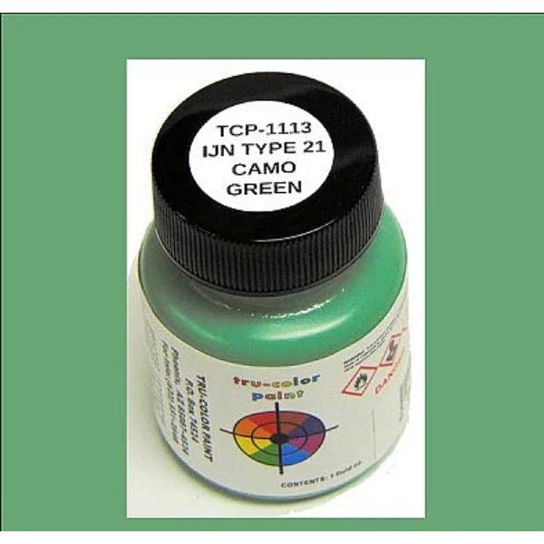 TCP1113 IJN Type 21 Paint, Camo Green
