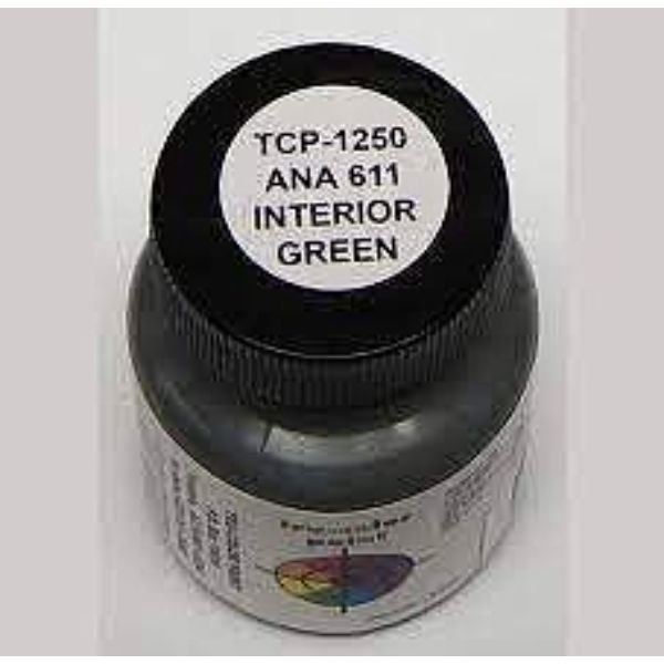 TCP1250 Paint, Ana-611 Interior Green