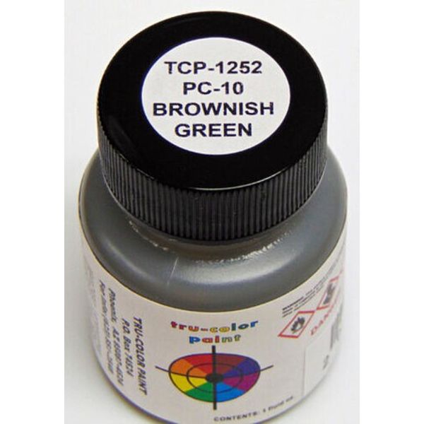 TCP1252 1 oz No.2 PC-10 Paint, Olive Green