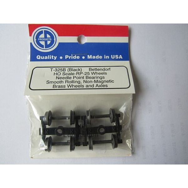 EBT325B Betten Brass Trucks, Black