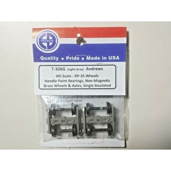 EBT326G Andrew Brass Trucks, Grey