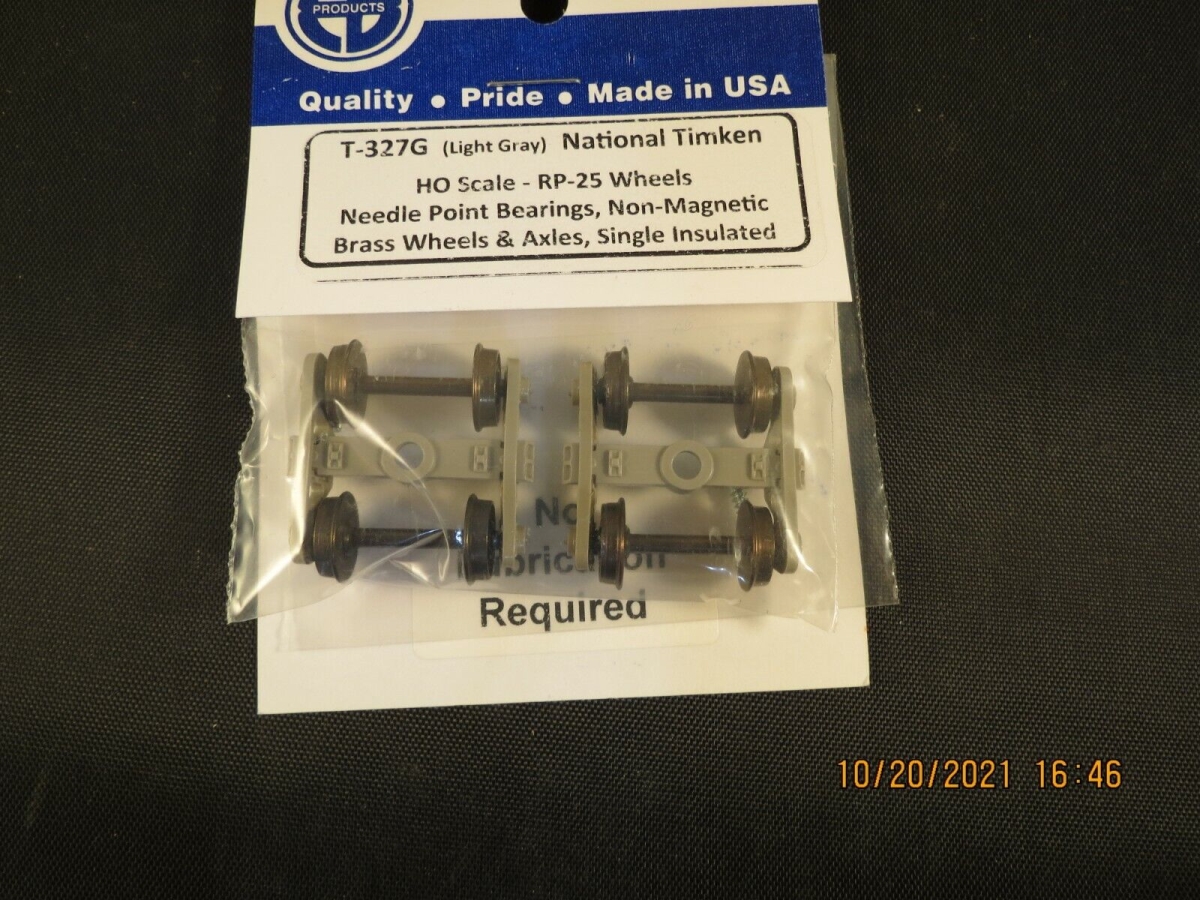 EBT327G Nation Timken Brass Trucks, Gray