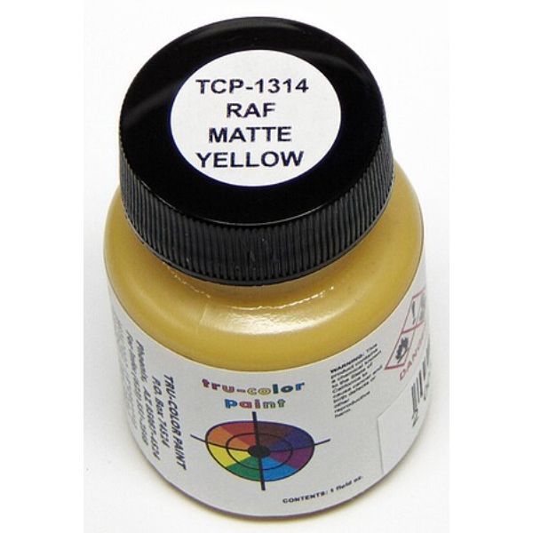 TCP1314 Paint, RAF Matte Yellow