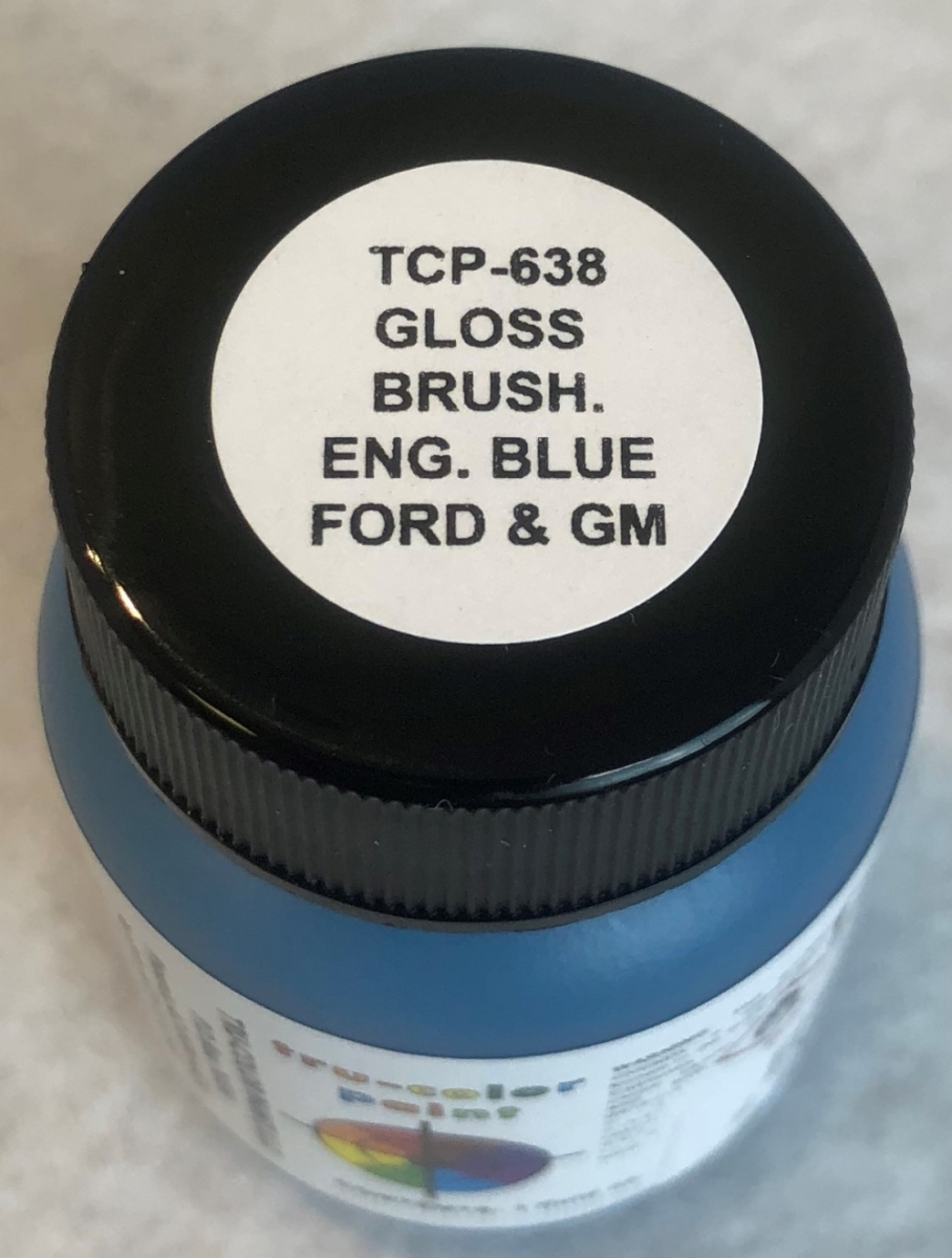 TCP638 Ford & Gm Engine GLS Paint, Blue