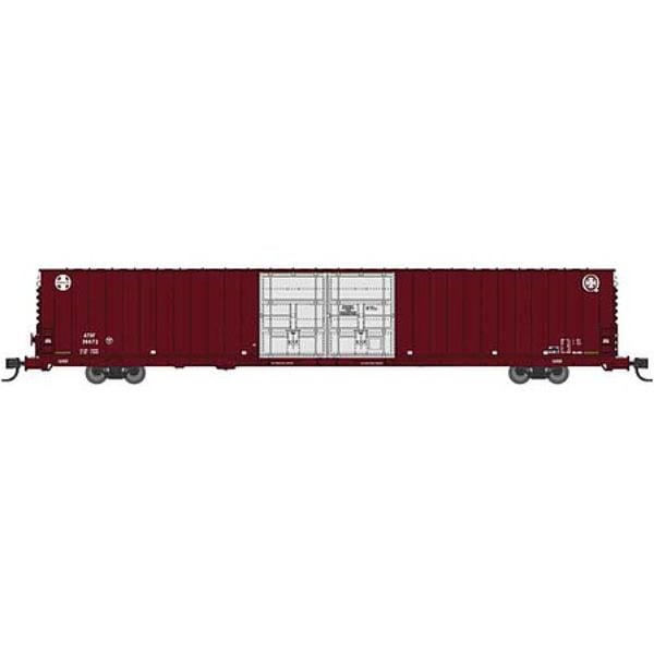 BLU86601 86 ft. No.36706 N Scale Santa Fe Quality Version II Boxcar