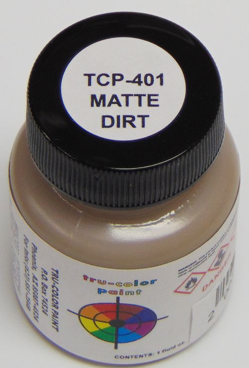 TCP401 Railroad & Matte Matte Dirt Sprayable - 1 oz
