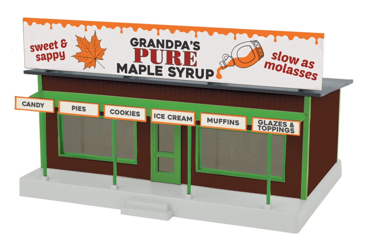 MTH Electric Trains MTH3090636 Grandpa Maple Syrup Road Side Stand