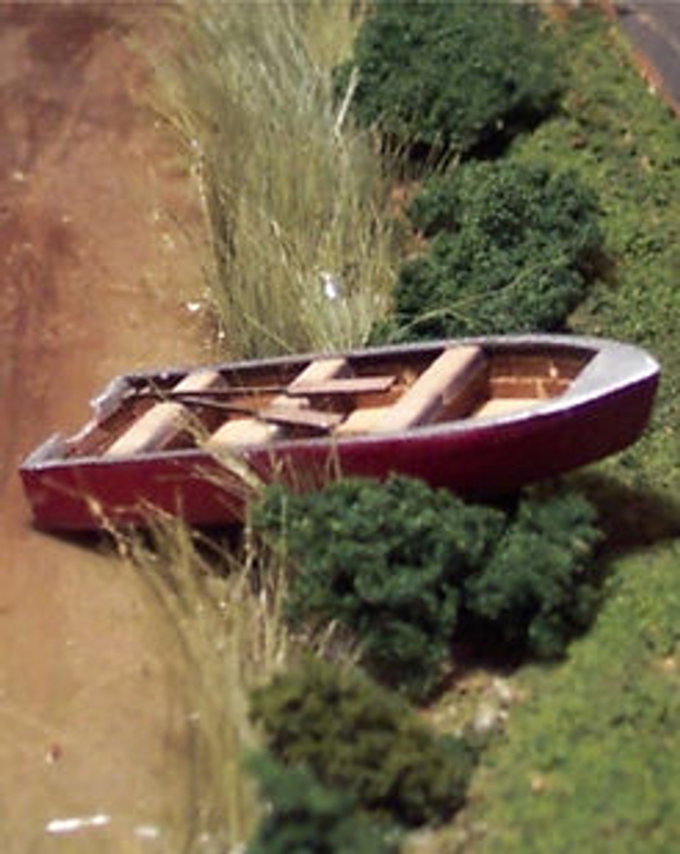 16 ft. HO Scale Fishing Boat - Pack of 2