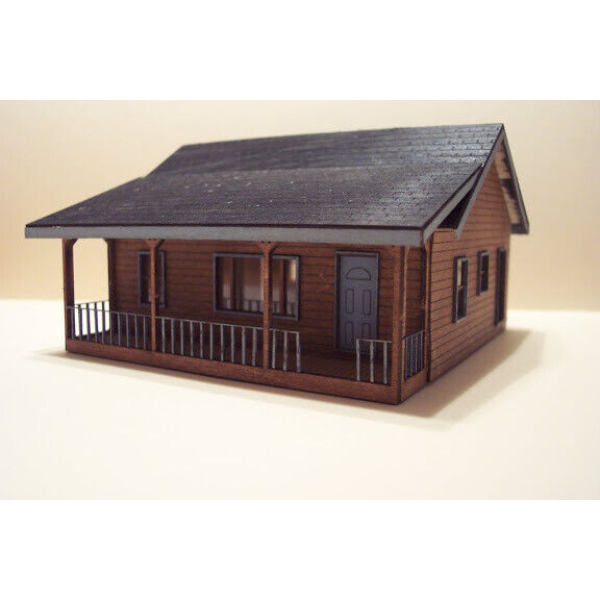 OMK1025 Ho Scale Lake Side Cottage Building Footprint Kit